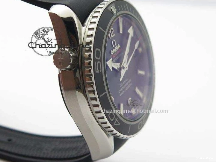 1218 Colorful Planet Ocean SS Bp Maker 45mm Black Bezel On Black Rubber Strap A 8219